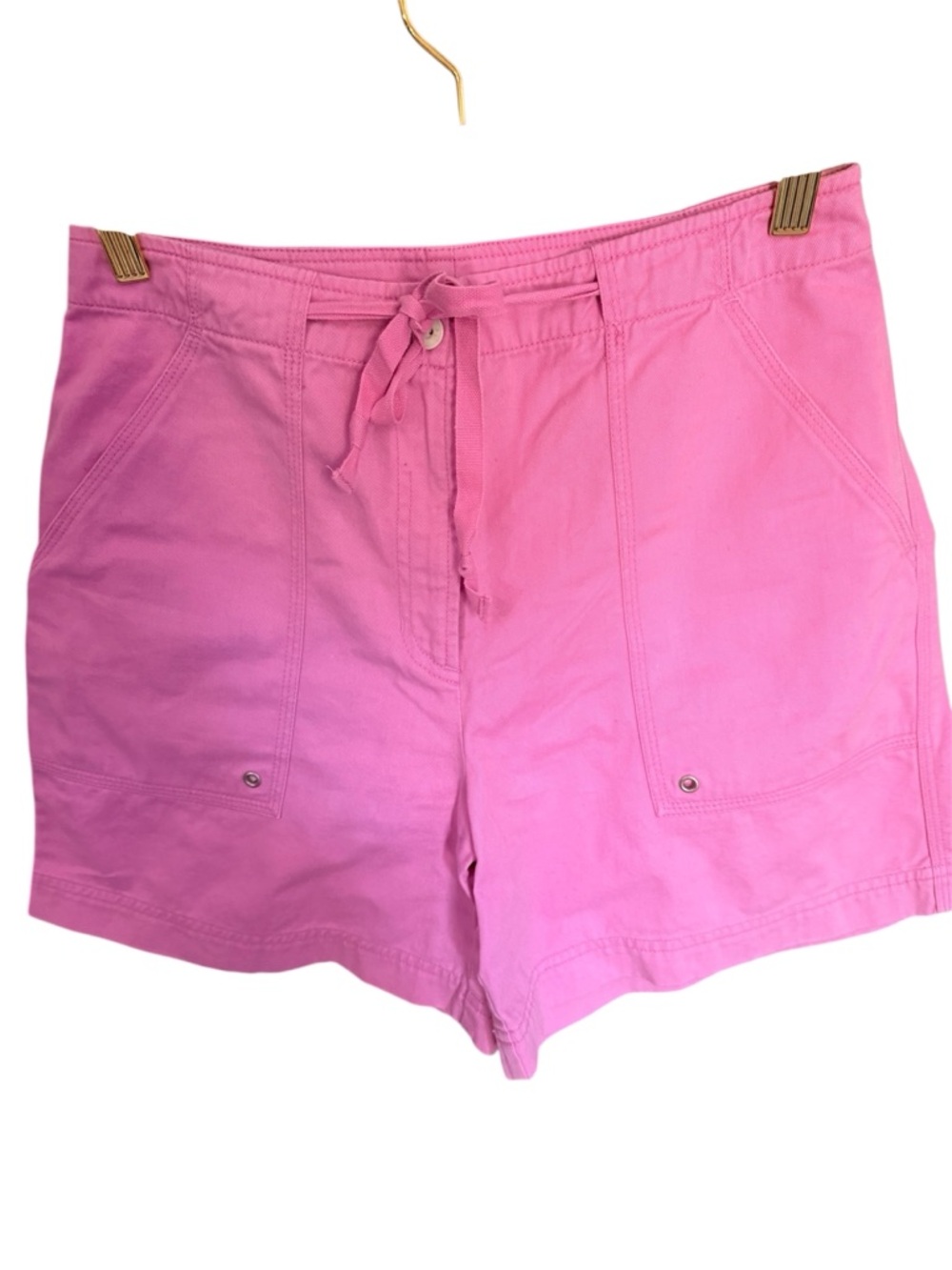 Lauren Ralph Lauren Y2K Womens Pink Drawstring Shorts Sz. 8P
